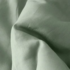 Plaids Et Couvre-lits|Plaids|Carré Blanc Edredon lin et coton lavé Songe eucalyptus