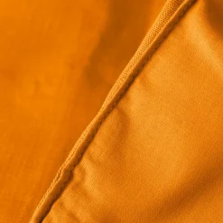 Plaids Et Couvre-lits|Plaids|Carré Blanc Edredon lin et coton lavé Songe curcuma