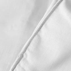 Plaids Et Couvre-lits|Plaids|Carré Blanc Edredon lin et coton lavé Songe blanc