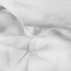Plaids Et Couvre-lits|Plaids|Carré Blanc Edredon lin et coton lavé Songe blanc