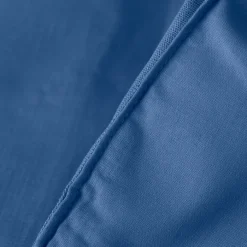 Plaids Et Couvre-lits|Plaids|Carré Blanc Edredon lin lavé Songe bleu de chine
