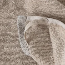 Torchons & Essuie-mains|Carré Blanc Essuie mains coton Signature grège