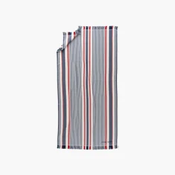La Plage|Carré Blanc Fouta coton Naval