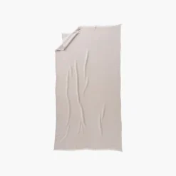 La Plage|Carré Blanc Fouta coton Pyla lin