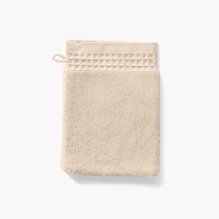 Gants De Toilette|Carré Blanc Gant de toilette bouclette de coton biologique Source naturel