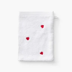 Gants De Toilette|Carré Blanc Gant de toilette coton Adore blanc
