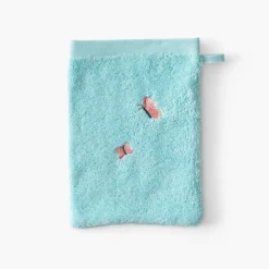 Gants De Toilette|Carré Blanc Gant de toilette coton Aruba celadon