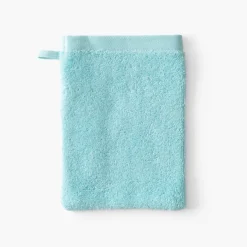 Gants De Toilette|Carré Blanc Gant de toilette coton Aruba celadon