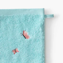 Gants De Toilette|Carré Blanc Gant de toilette coton Aruba celadon