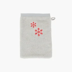 Gants De Toilette|Carré Blanc Gant de toilette coton Artica perle