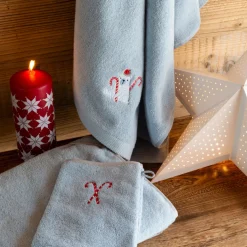Gants De Toilette|Carré Blanc Gant de toilette coton Artica givre