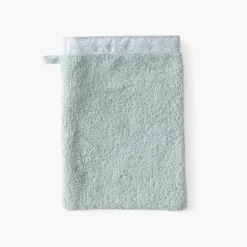 Gants De Toilette|Carré Blanc Gant de toilette coton bio Jardine amande