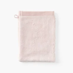 Gants De Toilette|Carré Blanc Gant de toilette coton et viscose de bambou Aura nude