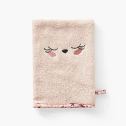 Gants De Toilette|Carré Blanc Gant de toilette coton Happyful Nude
