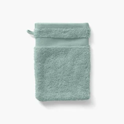 Gants De Toilette|Carré Blanc Gant de toilette coton Lola II argile