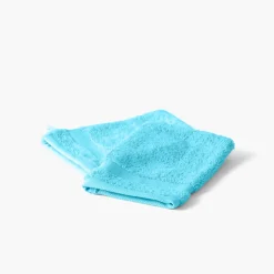 Gants De Toilette|Carré Blanc Gant de toilette coton Lola II turquoise