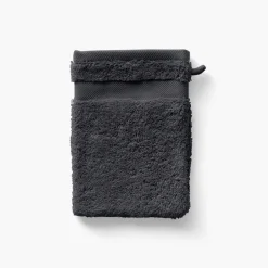 Gants De Toilette|Carré Blanc Gant de toilette coton Lola II ardoise