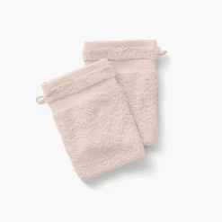 Gants De Toilette|Carré Blanc Gant de toilette coton Lola II lin