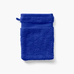 Gants De Toilette|Carré Blanc Gant de toilette coton Lola II cobalt