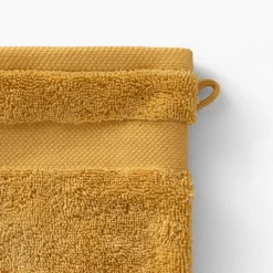 Gants De Toilette|Carré Blanc Gant de toilette coton Lola II miel