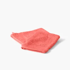Gants De Toilette|Carré Blanc Gant de toilette coton Lola II corail