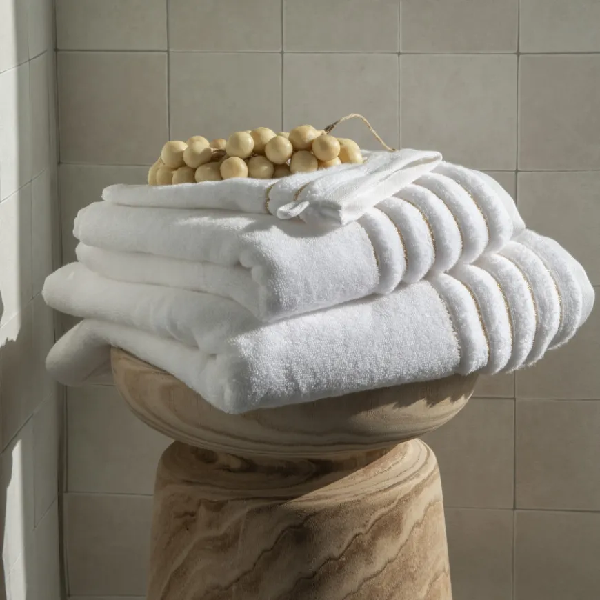 Gants De Toilette|Carré Blanc Gant de toilette coton Mon Ange blanc