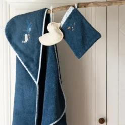 Gants De Toilette|Carré Blanc Gant de toilette coton Océanos