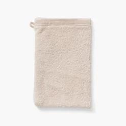 Gants De Toilette|Carré Blanc Gant de toilette coton Récif sable