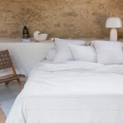 Housses De Couette|Carré Blanc Housse de couette coton Amorgos