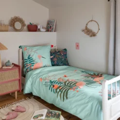 Housses De Couette|Carré Blanc Housse de couette coton Aruba enfant