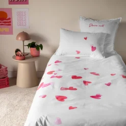 Housses De Couette|Carré Blanc Housse de couette coton Adore enfant