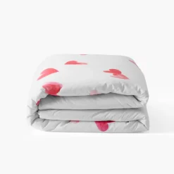 Housses De Couette|Carré Blanc Housse de couette coton Adore enfant