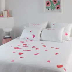 Coffrets Cadeaux|Housses De Couette|Carré Blanc Housse de couette coton Adore