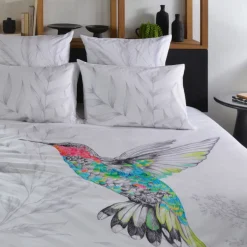 Housses De Couette|Carré Blanc Housse de couette coton Calypte