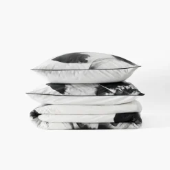 Housses De Couette|Carré Blanc Housse de couette coton Danaïde