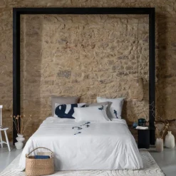 Housses De Couette|Carré Blanc Housse de couette coton Hypnotic