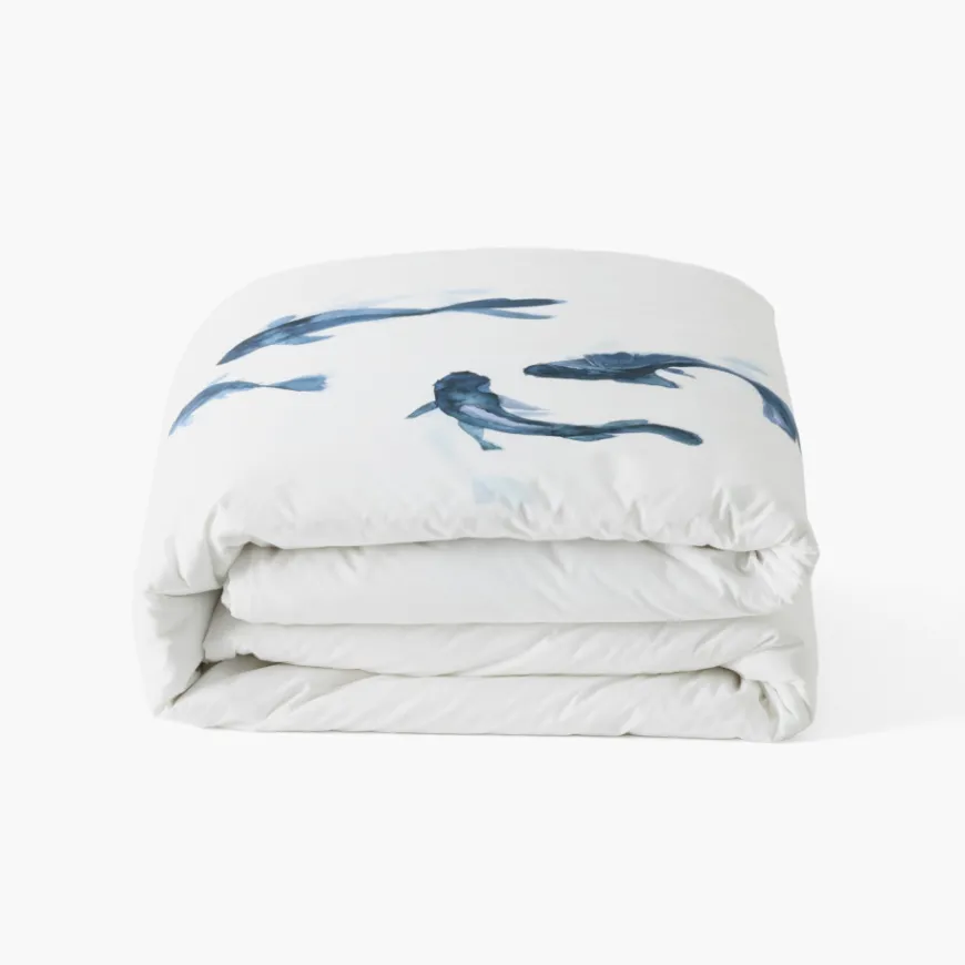 Housses De Couette|Carré Blanc Housse de couette coton Hypnotic