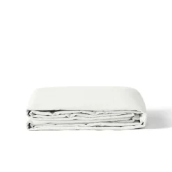 Housses De Couette|Carré Blanc Housse de couette coton lavé biologique Souffle nuage