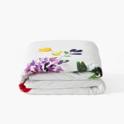 Coffrets Cadeaux|Housses De Couette|Carré Blanc Housse de couette coton Rosella