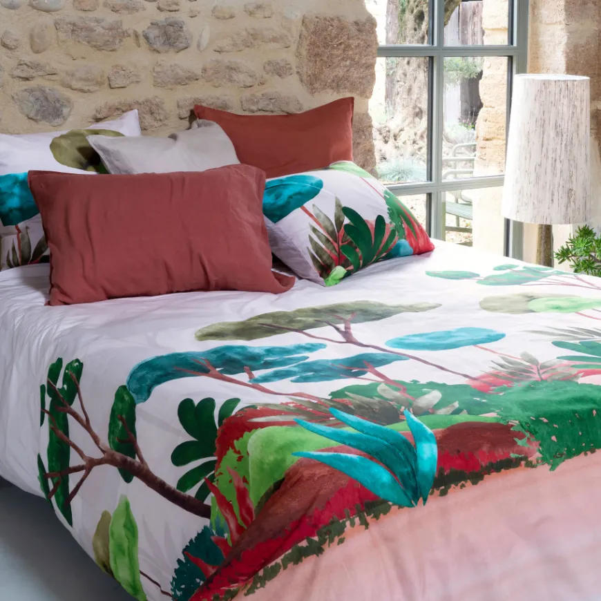 Housses De Couette|Carré Blanc Housse de couette coton Villasol