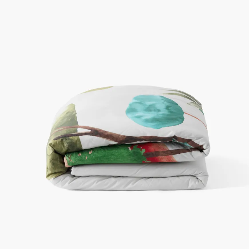 Housses De Couette|Carré Blanc Housse de couette coton Villasol