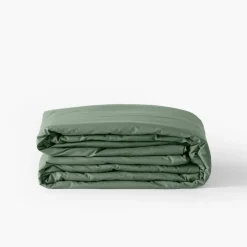 Housses De Couette|Carré Blanc Housse de couette enfant percale de coton Neo thym