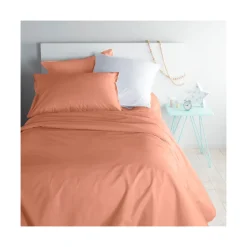 Housses De Couette|Carré Blanc Housse de couette enfant percale de coton Neo tomette
