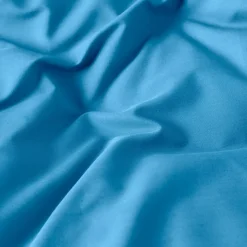 Housses De Couette|Carré Blanc Housse de couette enfant percale de coton Neo azur