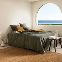 Coffrets Cadeaux|Coffrets Cadeaux|Carré Blanc Housse de couette gaze de coton 4-en-1 Infini