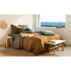 Coffrets Cadeaux|Coffrets Cadeaux|Carré Blanc Housse de couette gaze de coton 4-en-1 Infini