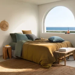 Coffrets Cadeaux|Coffrets Cadeaux|Carré Blanc Housse de couette gaze de coton 4-en-1 Infini