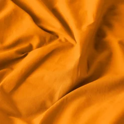 Housses De Couette|Carré Blanc Housse de couette lin et coton lavé Songe curcuma
