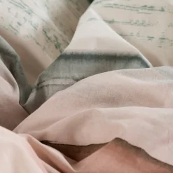 Housses De Couette|Carré Blanc Housse de couette percale de coton Vibration
