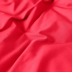 Housses De Couette|Carré Blanc Housse de couette percale de coton Neo framboise